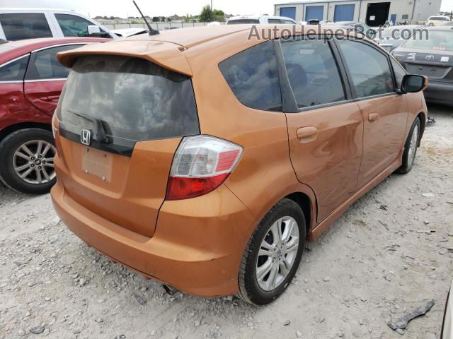 2009 Honda Fit Sport Orange vin: JHMGE88469S069300