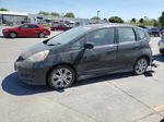 2009 Honda Fit Sport Black vin: JHMGE88479S006853