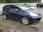 2009 Honda Fit Sport Синий vin: JHMGE88479S015813