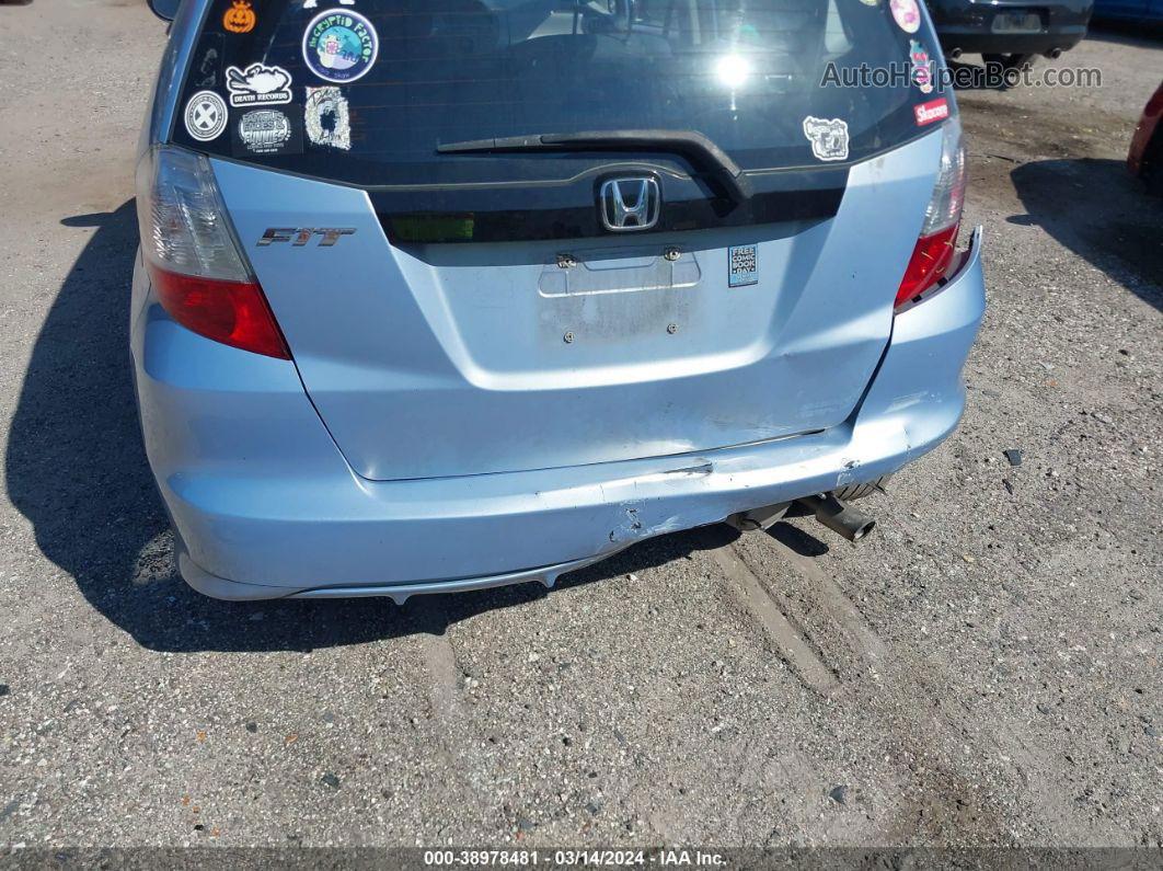 2009 Honda Fit Sport Light Blue vin: JHMGE88479S031638