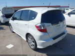 2009 Honda Fit Sport White vin: JHMGE88479S047774