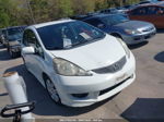 2009 Honda Fit Sport White vin: JHMGE88479S047774