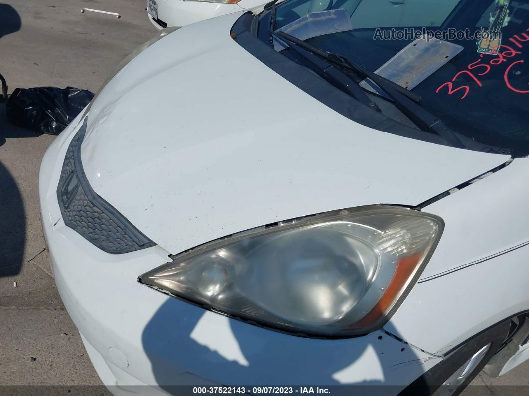 2009 Honda Fit Sport White vin: JHMGE88479S047774