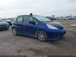 2009 Honda Fit Sport Blue vin: JHMGE88479S062212