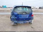 2009 Honda Fit Sport Blue vin: JHMGE88479S062212