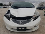 2009 Honda Fit Sport White vin: JHMGE88479S073856