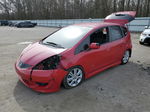 2009 Honda Fit Sport Red vin: JHMGE88489C005236