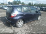 2009 Honda Fit Sport Blue vin: JHMGE88489S011205