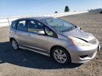 2009 Honda Fit Sport Silver vin: JHMGE88489S013763