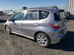 2009 Honda Fit Sport Silver vin: JHMGE88489S013763