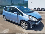 2009 Honda Fit Sport Blue vin: JHMGE88489S019935