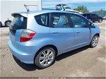 2009 Honda Fit Sport Blue vin: JHMGE88489S019935