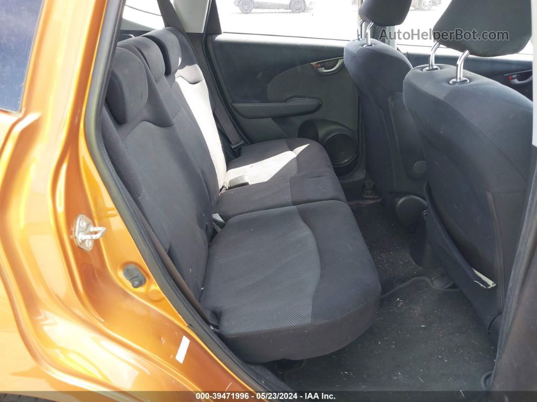 2009 Honda Fit Sport Orange vin: JHMGE88489S020969