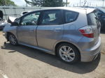 2009 Honda Fit Sport Silver vin: JHMGE88489S042812