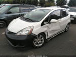 2009 Honda Fit Sport Белый vin: JHMGE88499S017093