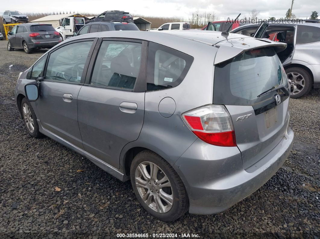 2009 Honda Fit Sport Серебряный vin: JHMGE88499S017918