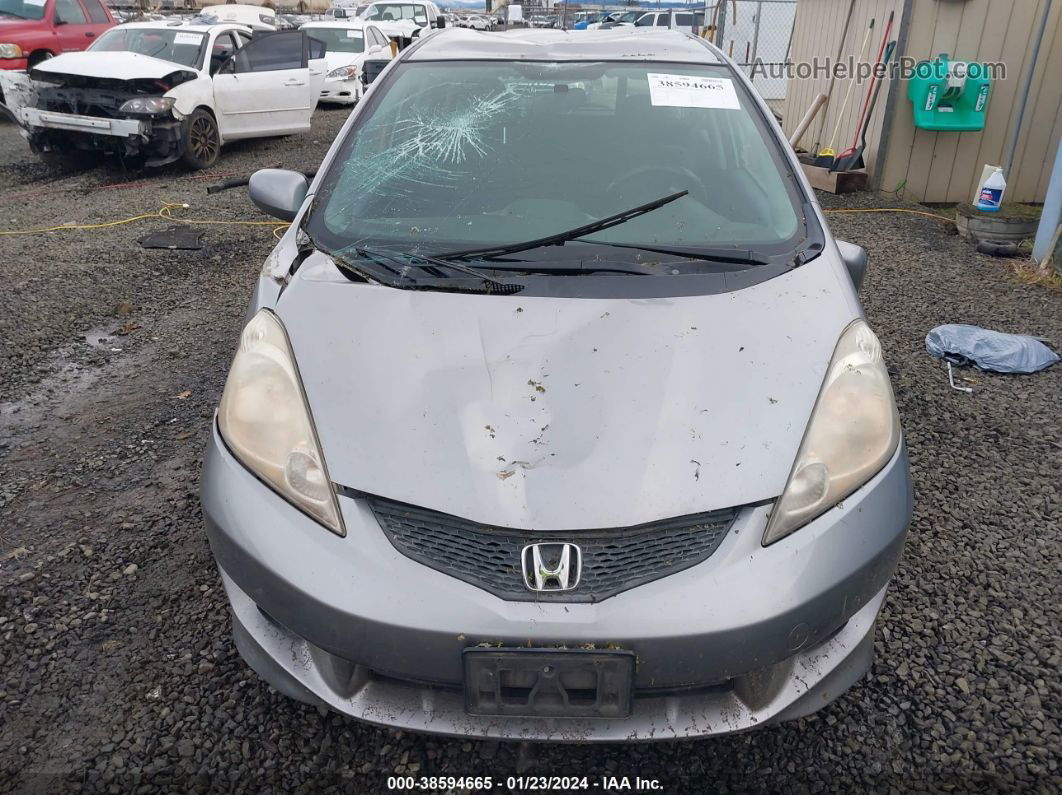 2009 Honda Fit Sport Серебряный vin: JHMGE88499S017918