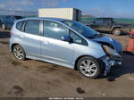 2009 Honda Fit Sport Light Blue vin: JHMGE88499S044472