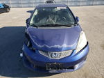 2009 Honda Fit Sport Синий vin: JHMGE88499S053818