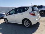 2009 Honda Fit Sport White vin: JHMGE884X9C001141