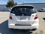 2009 Honda Fit Sport White vin: JHMGE884X9C001141