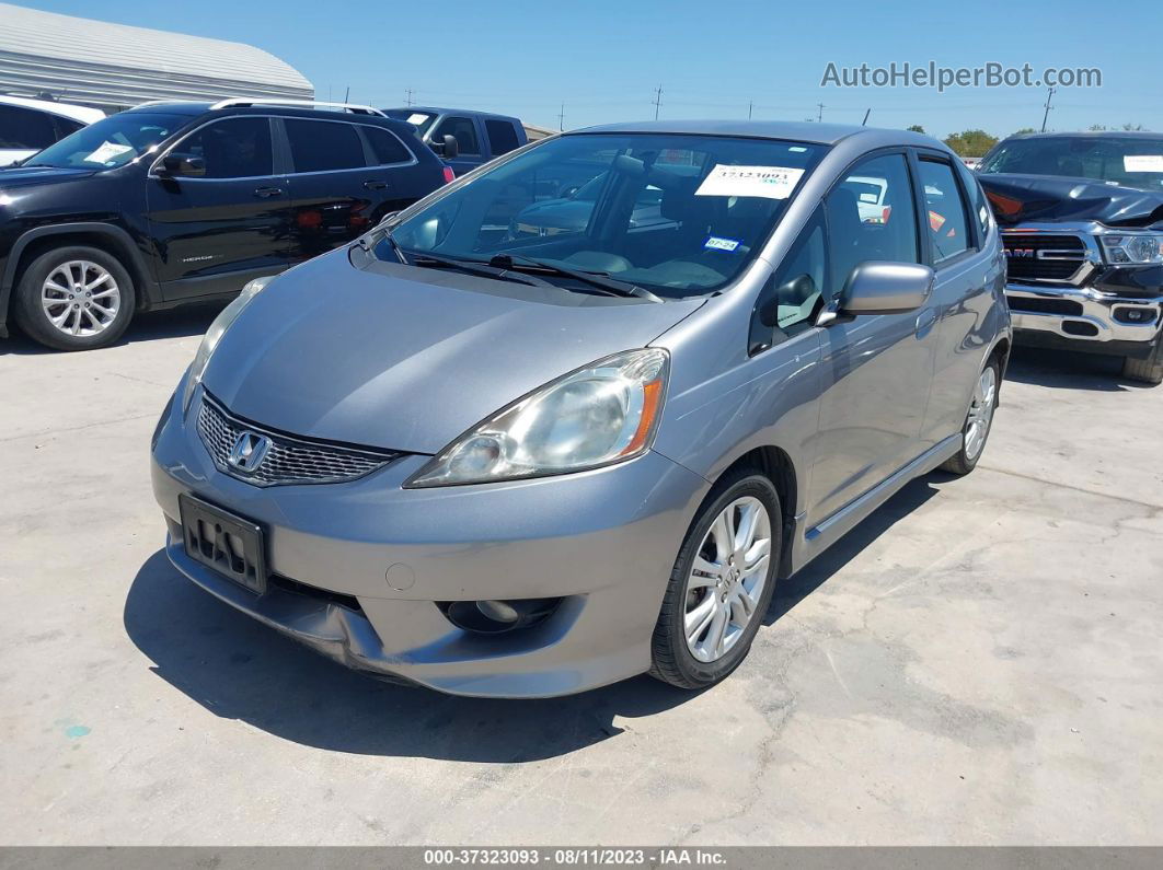 2009 Honda Fit Sport Серебряный vin: JHMGE884X9C004900