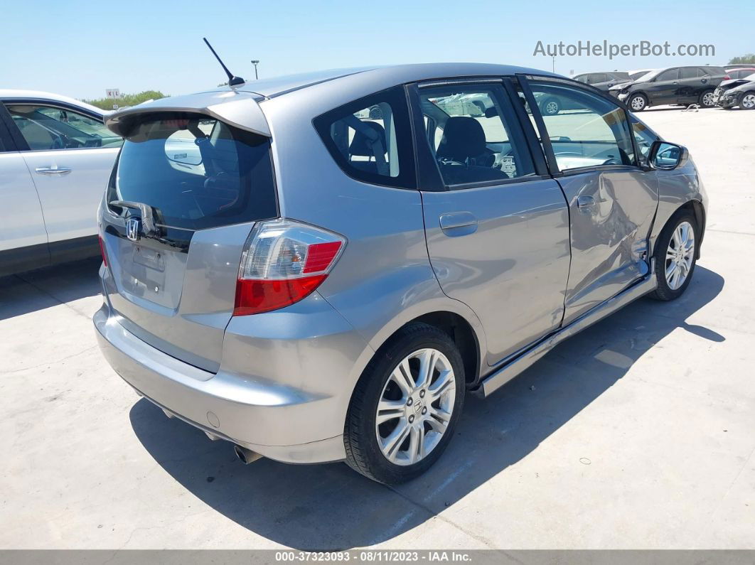 2009 Honda Fit Sport Серебряный vin: JHMGE884X9C004900