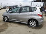 2009 Honda Fit Sport Silver vin: JHMGE884X9S020195