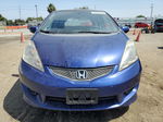 2009 Honda Fit Sport Blue vin: JHMGE884X9S026305