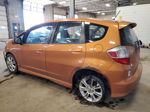 2009 Honda Fit Sport Orange vin: JHMGE884X9S050801