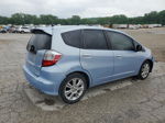 2009 Honda Fit Sport Blue vin: JHMGE884X9S054332