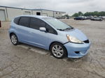 2009 Honda Fit Sport Синий vin: JHMGE884X9S054332