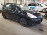 2009 Honda Fit Sport Black vin: JHMGE884X9S057280