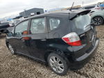 2009 Honda Fit Sport Black vin: JHMGE884X9S073124