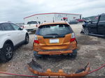 2009 Honda Fit Sport Orange vin: JHMGE884X9S075357