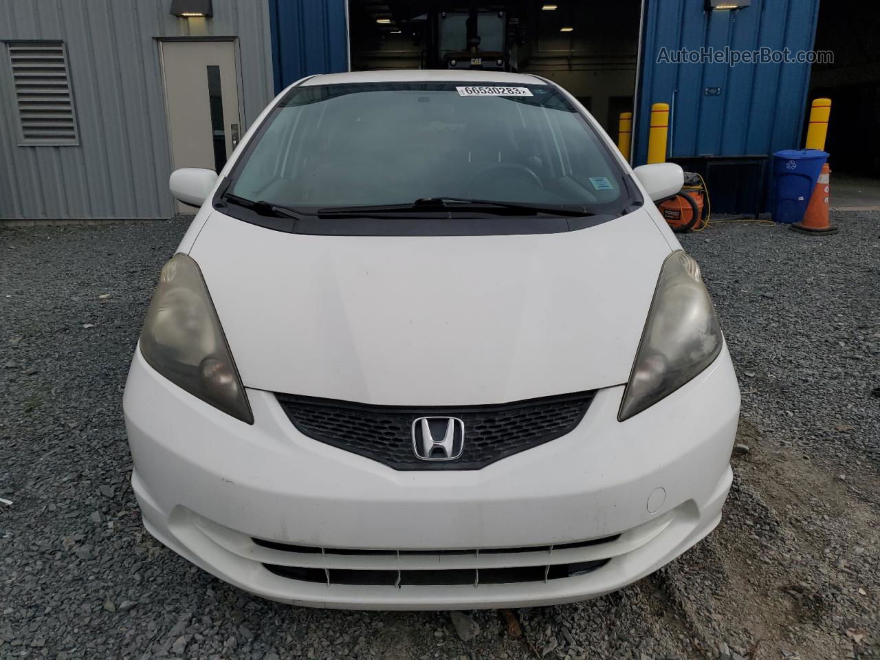 2009 Honda Fit Lx Белый vin: JHMGE88549S803747