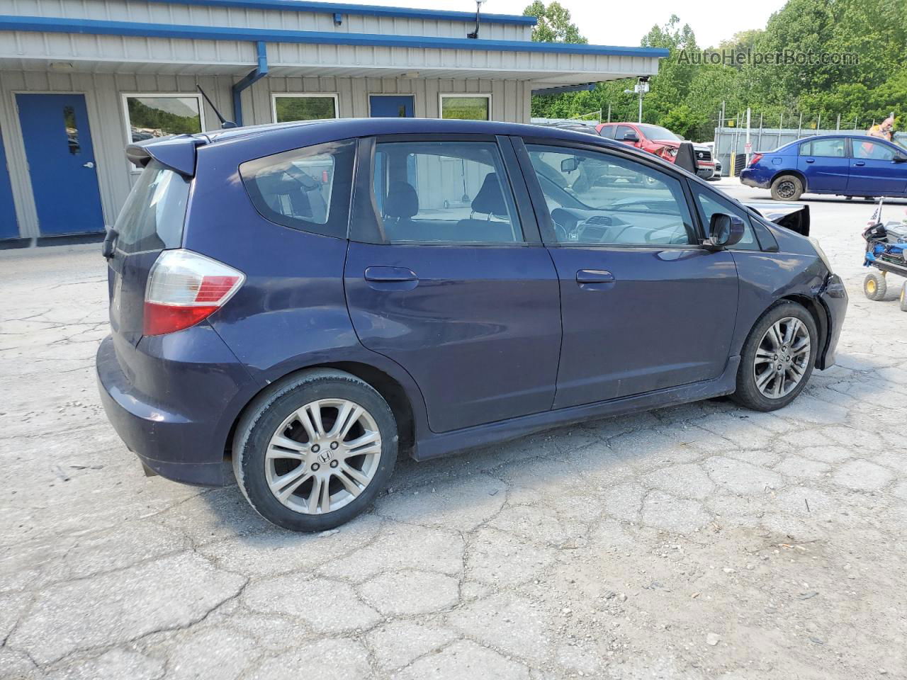 2009 Honda Fit Sport Фиолетовый vin: JHMGE88609S027948