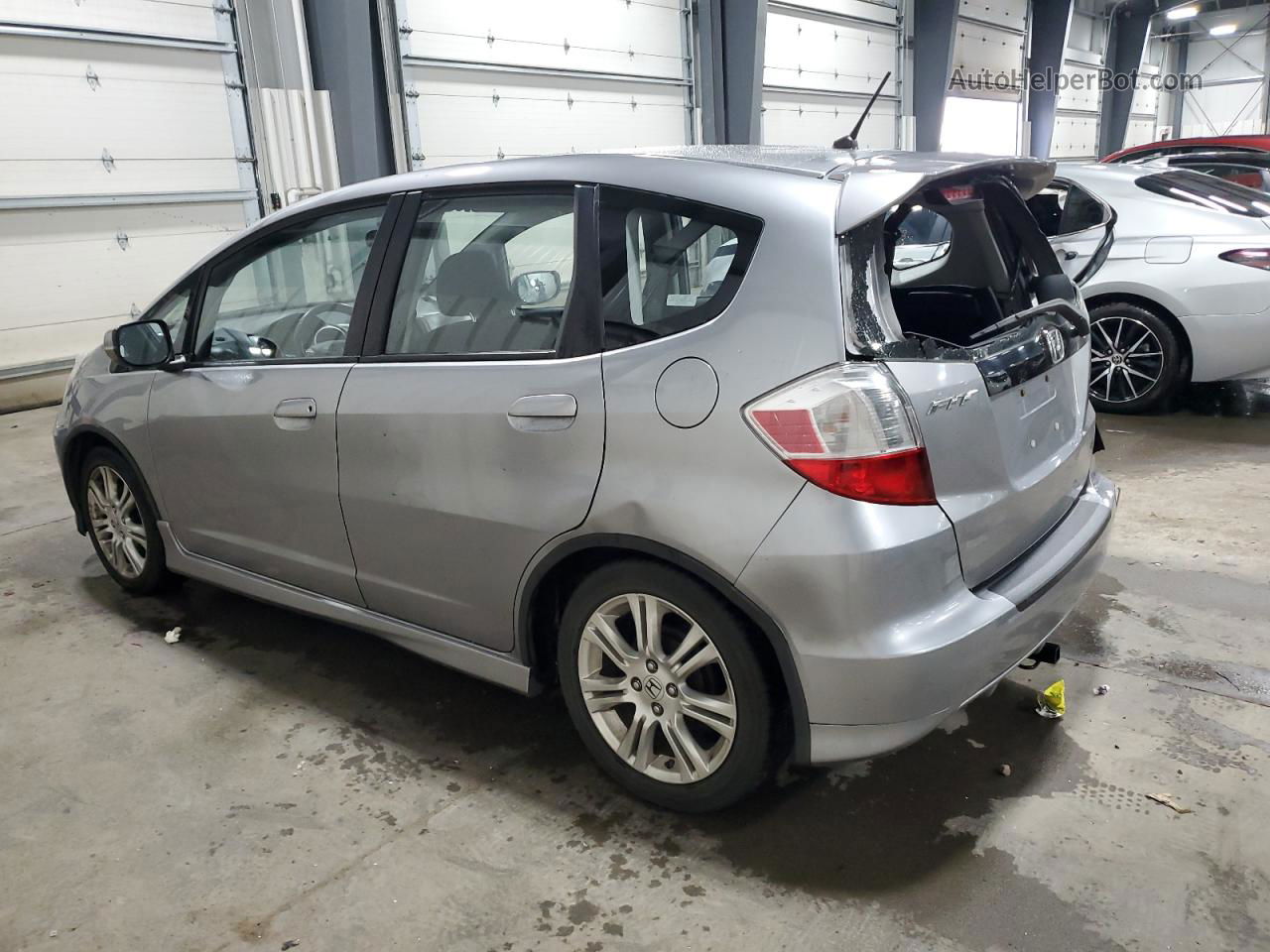 2009 Honda Fit Sport Серебряный vin: JHMGE88619S003416