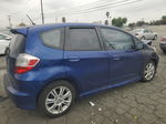 2009 Honda Fit Sport Blue vin: JHMGE88619S060182