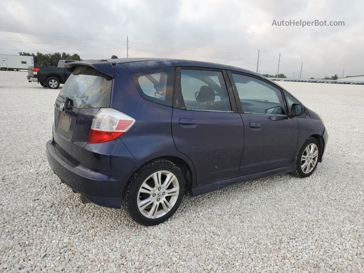 2009 Honda Fit Sport Purple vin: JHMGE88629S009600