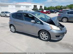 2009 Honda Fit Sport Silver vin: JHMGE88629S063074