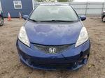 2009 Honda Fit Sport Синий vin: JHMGE88639S005247