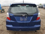 2009 Honda Fit Sport Синий vin: JHMGE88639S005247