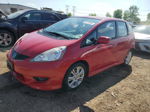 2009 Honda Fit Sport Красный vin: JHMGE88649S014460