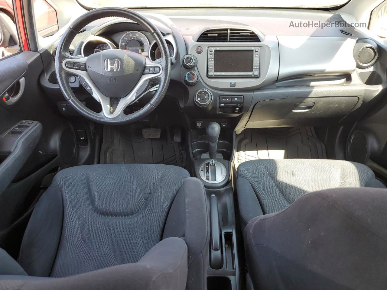 2009 Honda Fit Sport Красный vin: JHMGE88649S014460