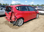 2009 Honda Fit Sport Красный vin: JHMGE88649S014460