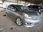 2009 Honda Fit Sport Gray vin: JHMGE88659C002893