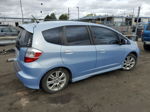 2009 Honda Fit Sport Blue vin: JHMGE88659S013494