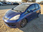 2009 Honda Fit Sport Blue vin: JHMGE88659S014628