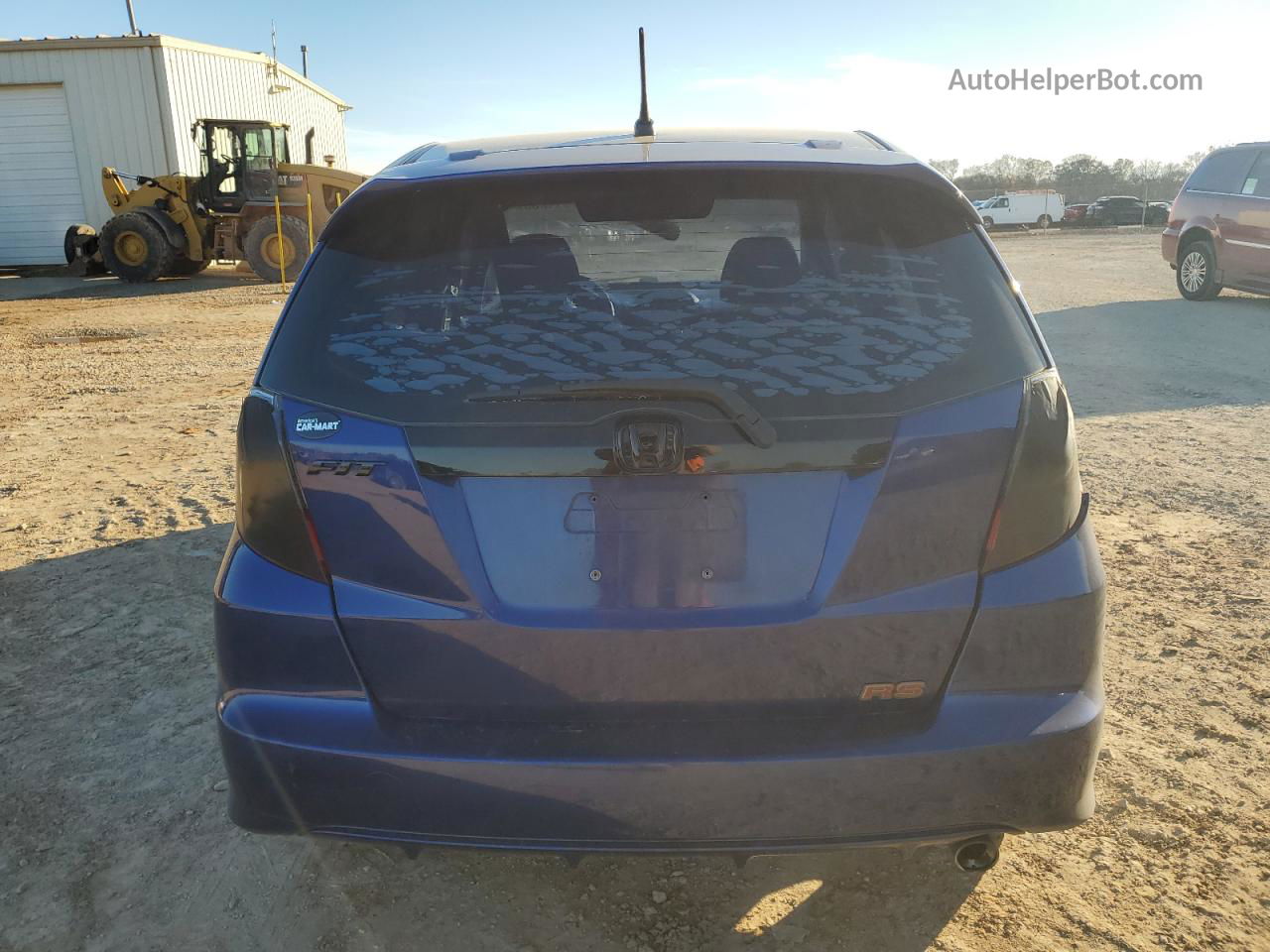 2009 Honda Fit Sport Blue vin: JHMGE88659S014628